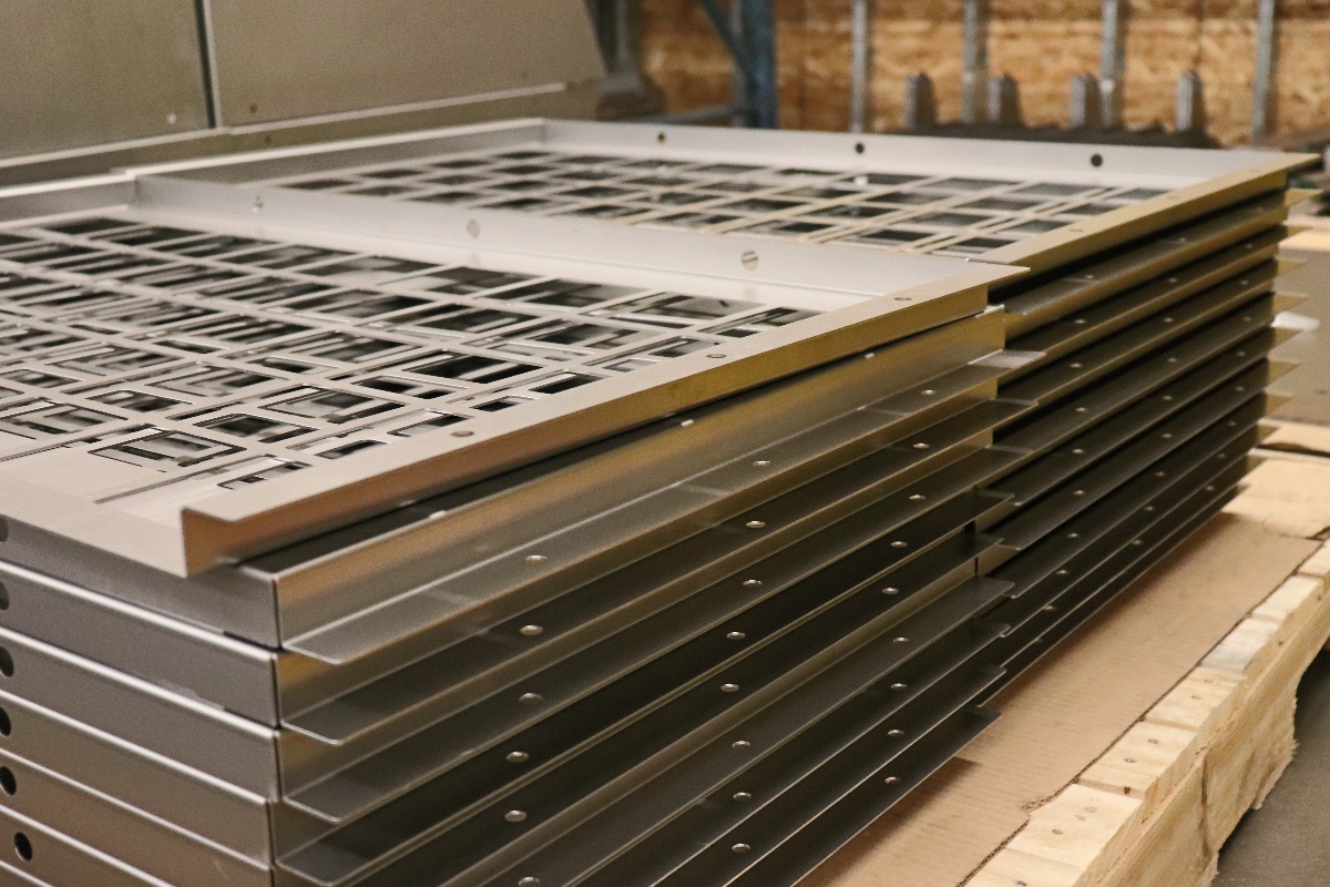 Custom Cut Sheet Metal Fabricated Panels-1