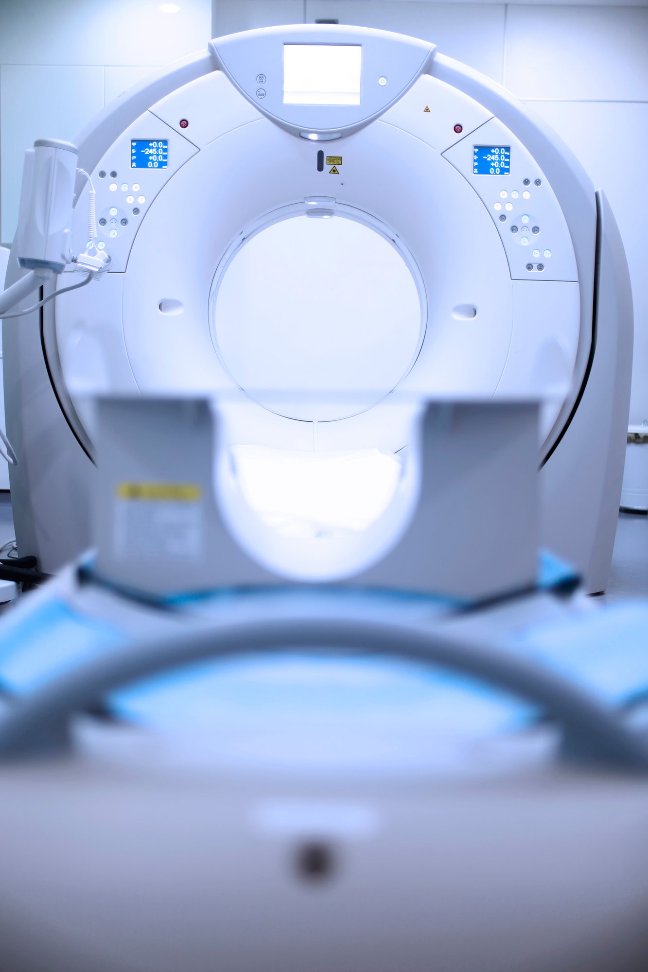 CT (Computed tomography) scanner in hospital laboratory